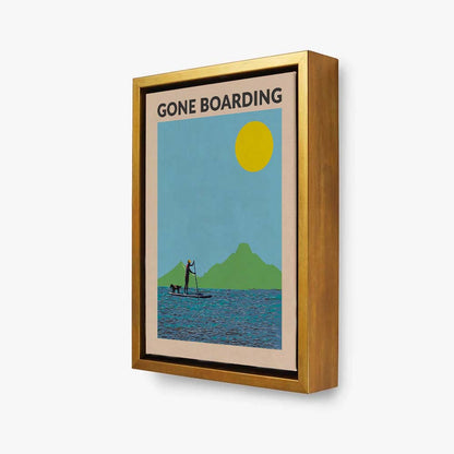 GONE BOARDING MALE | CANVAS