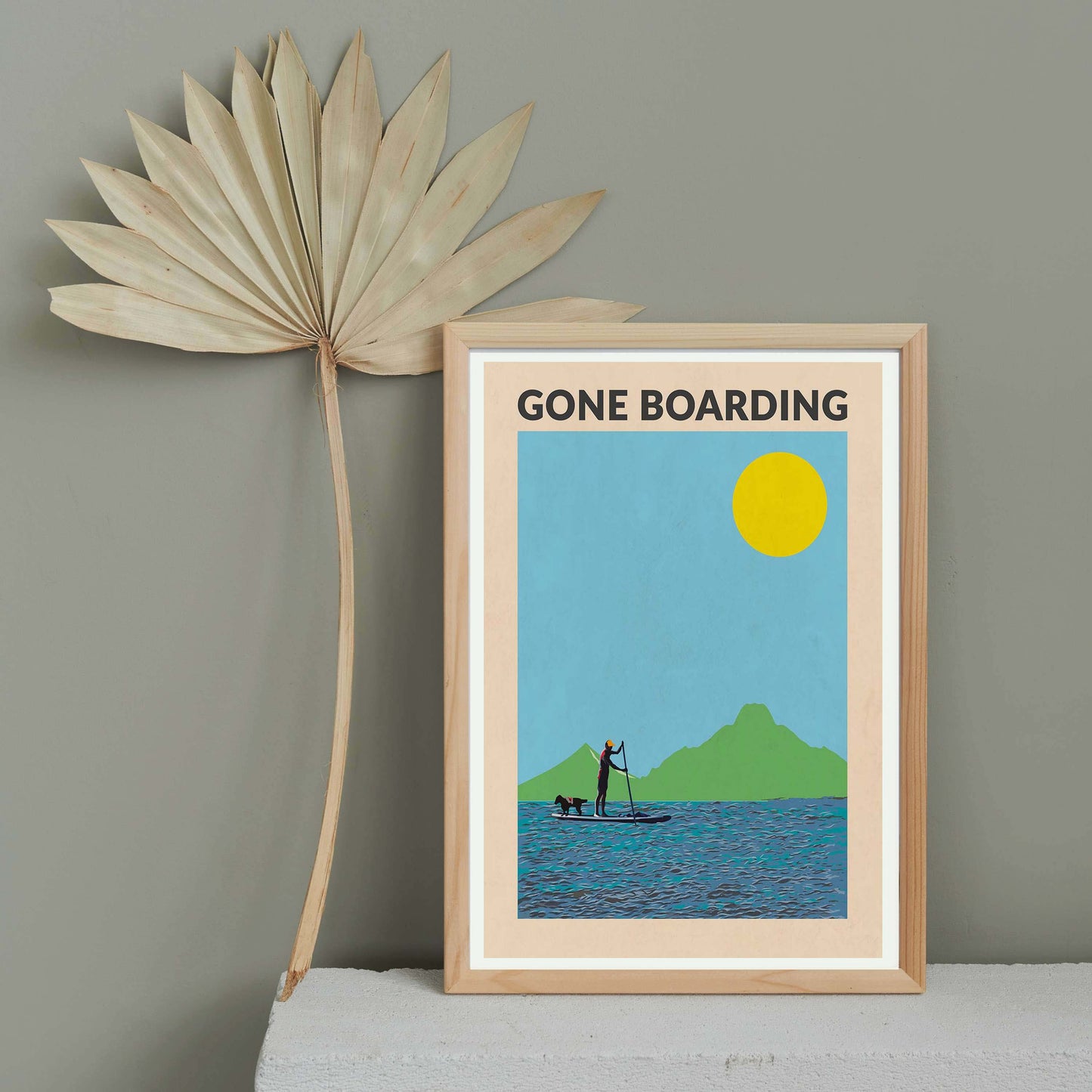 GONE BOARDING MALE | PRINT