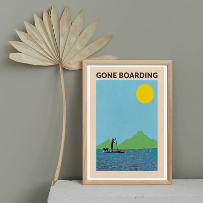 GONE BOARDING MALE | PRINT