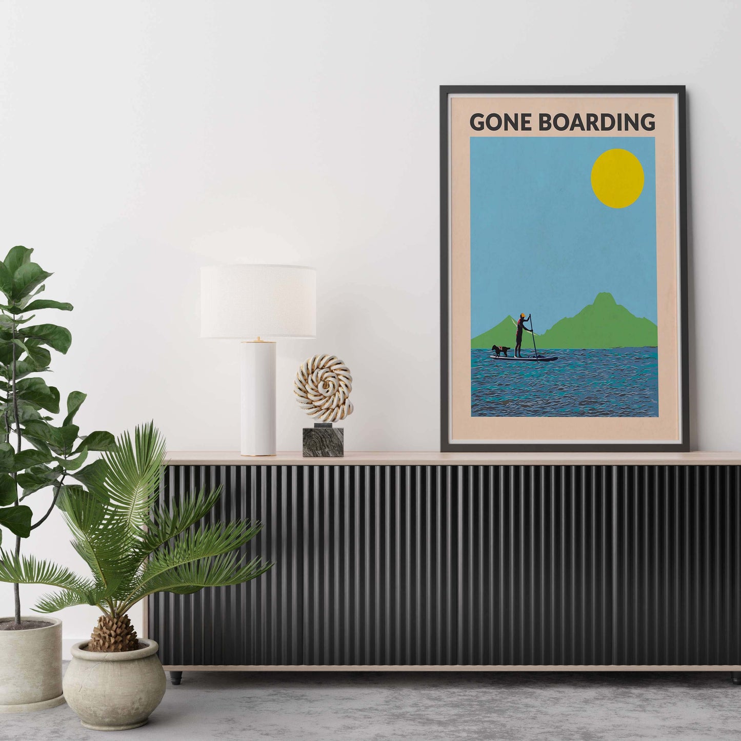 GONE BOARDING MALE | PRINT