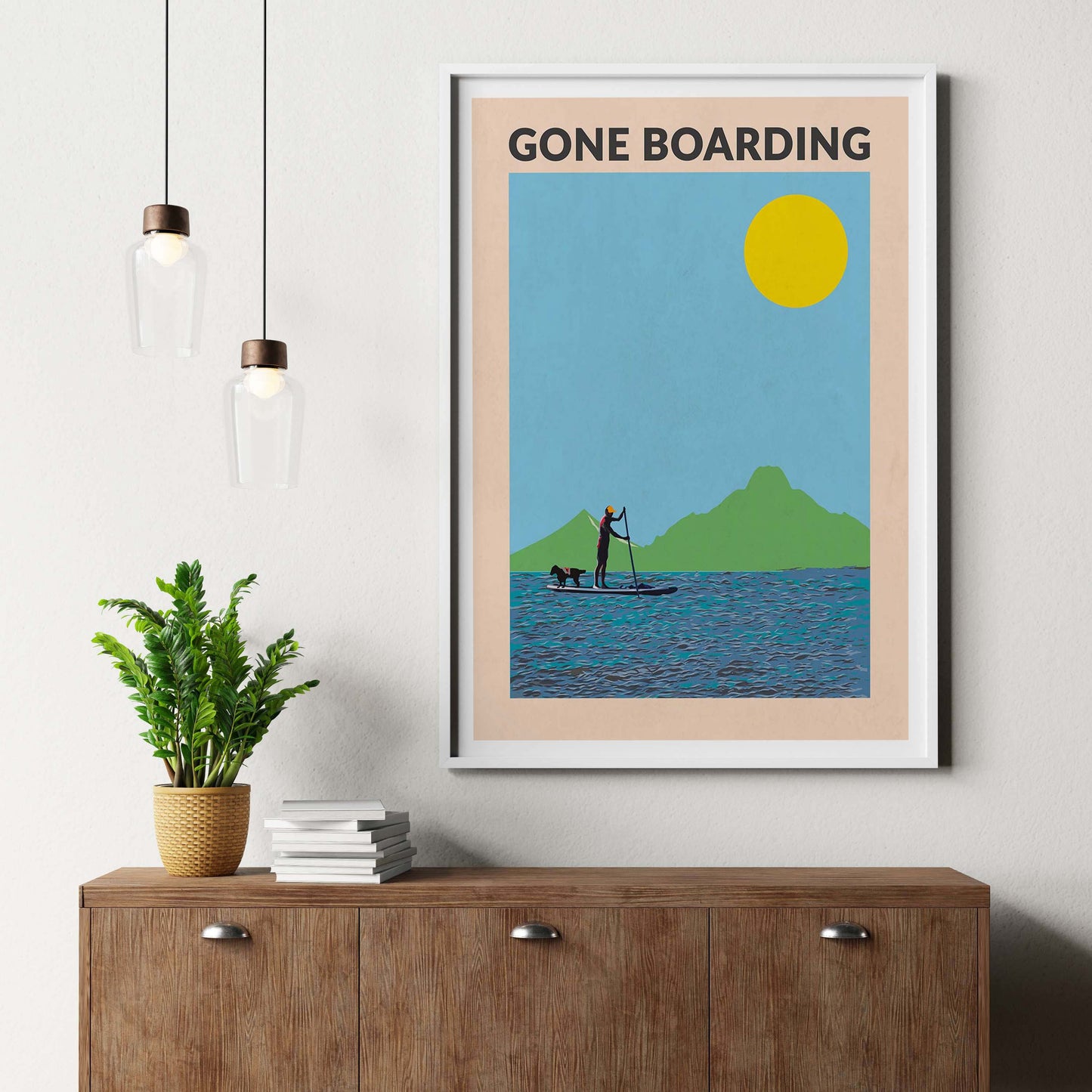 GONE BOARDING MALE | PRINT