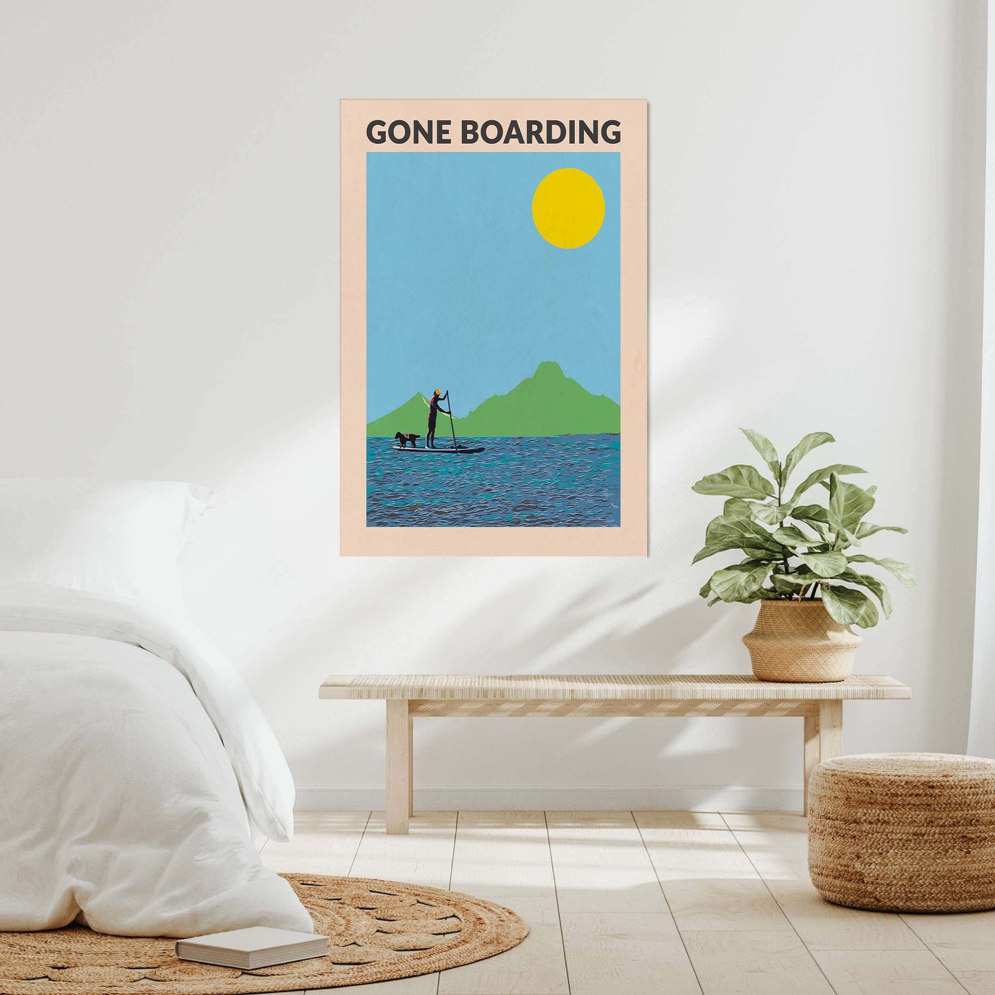 GONE BOARDING MALE | CANVAS