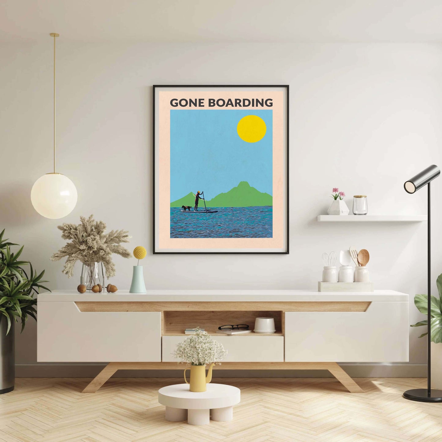 GONE BOARDING MALE | PRINT