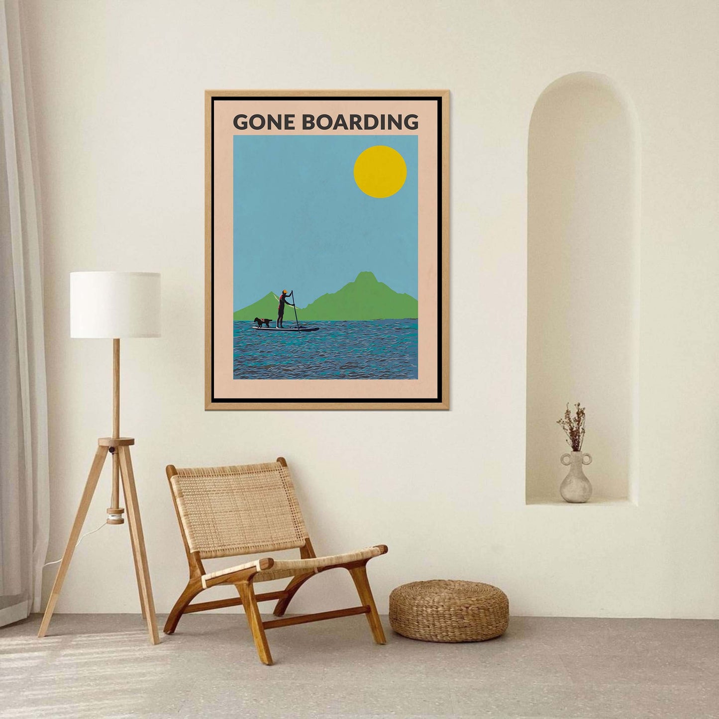 GONE BOARDING MALE | CANVAS
