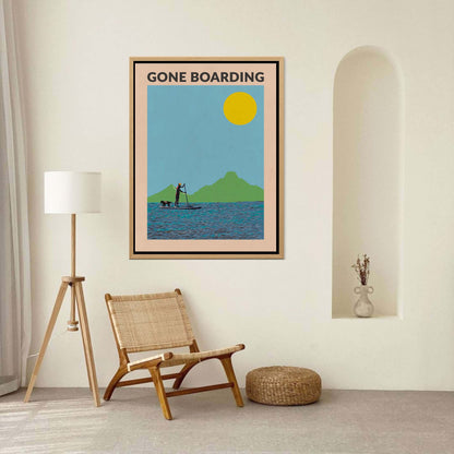 GONE BOARDING MALE | CANVAS