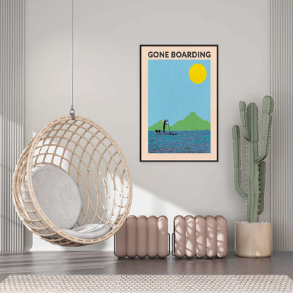 GONE BOARDING MALE | CANVAS
