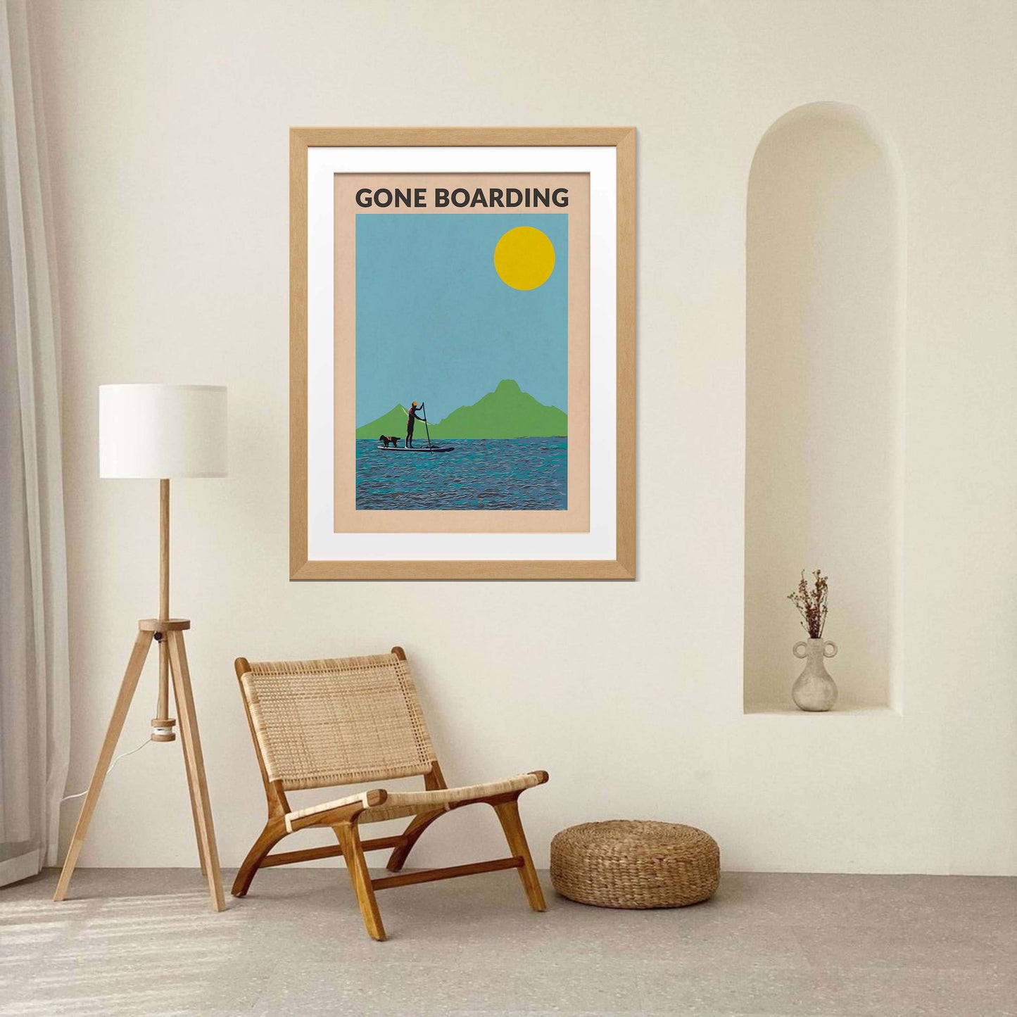 GONE BOARDING MALE | PRINT