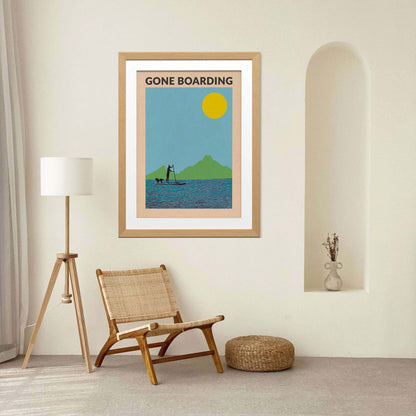 GONE BOARDING MALE | PRINT