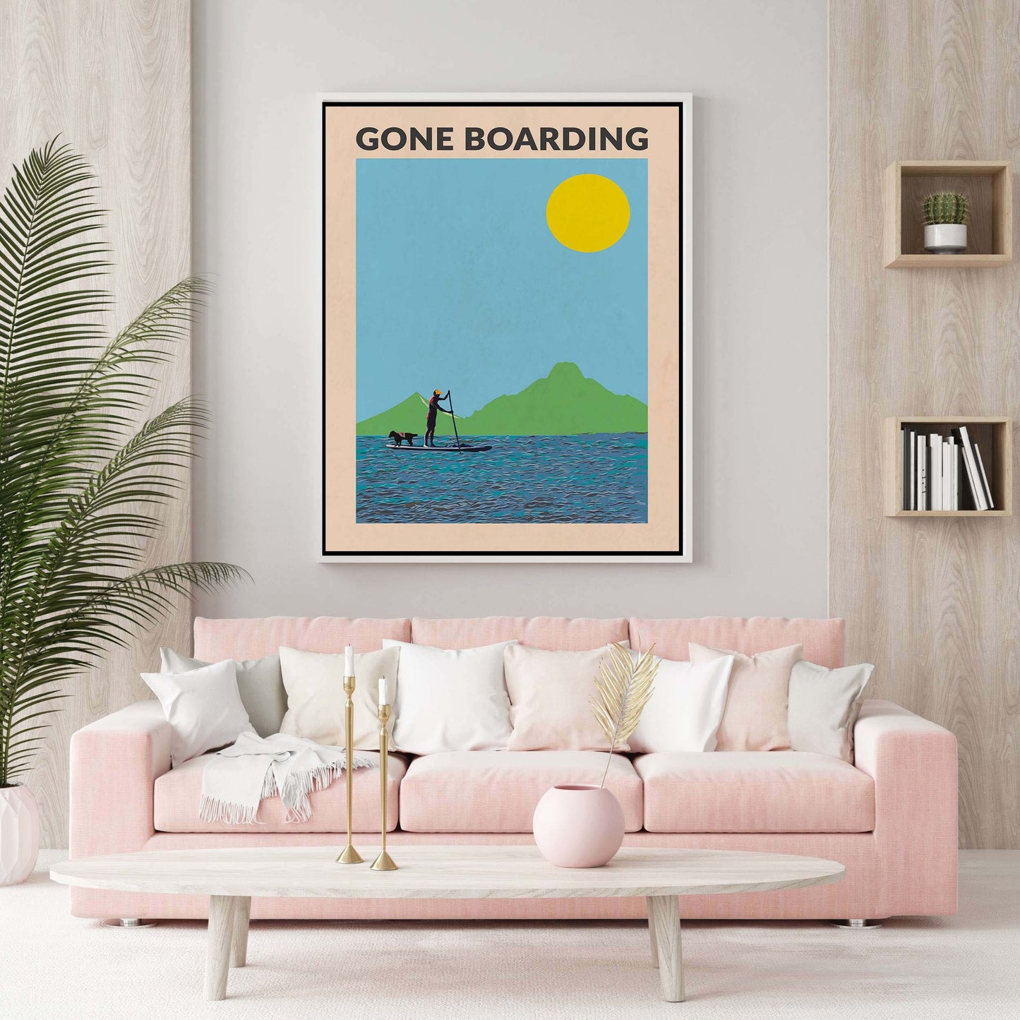 GONE BOARDING MALE | CANVAS