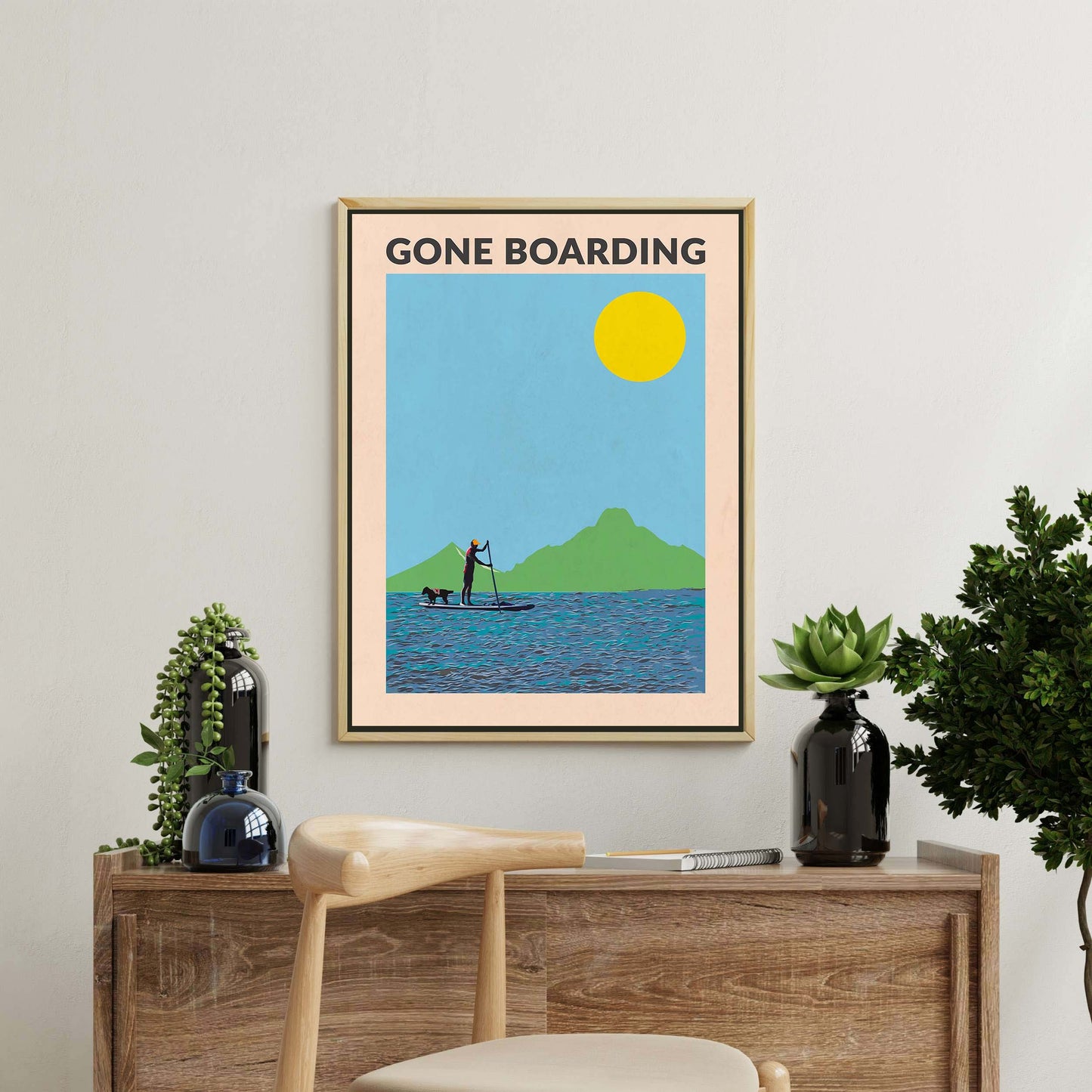 GONE BOARDING MALE | CANVAS