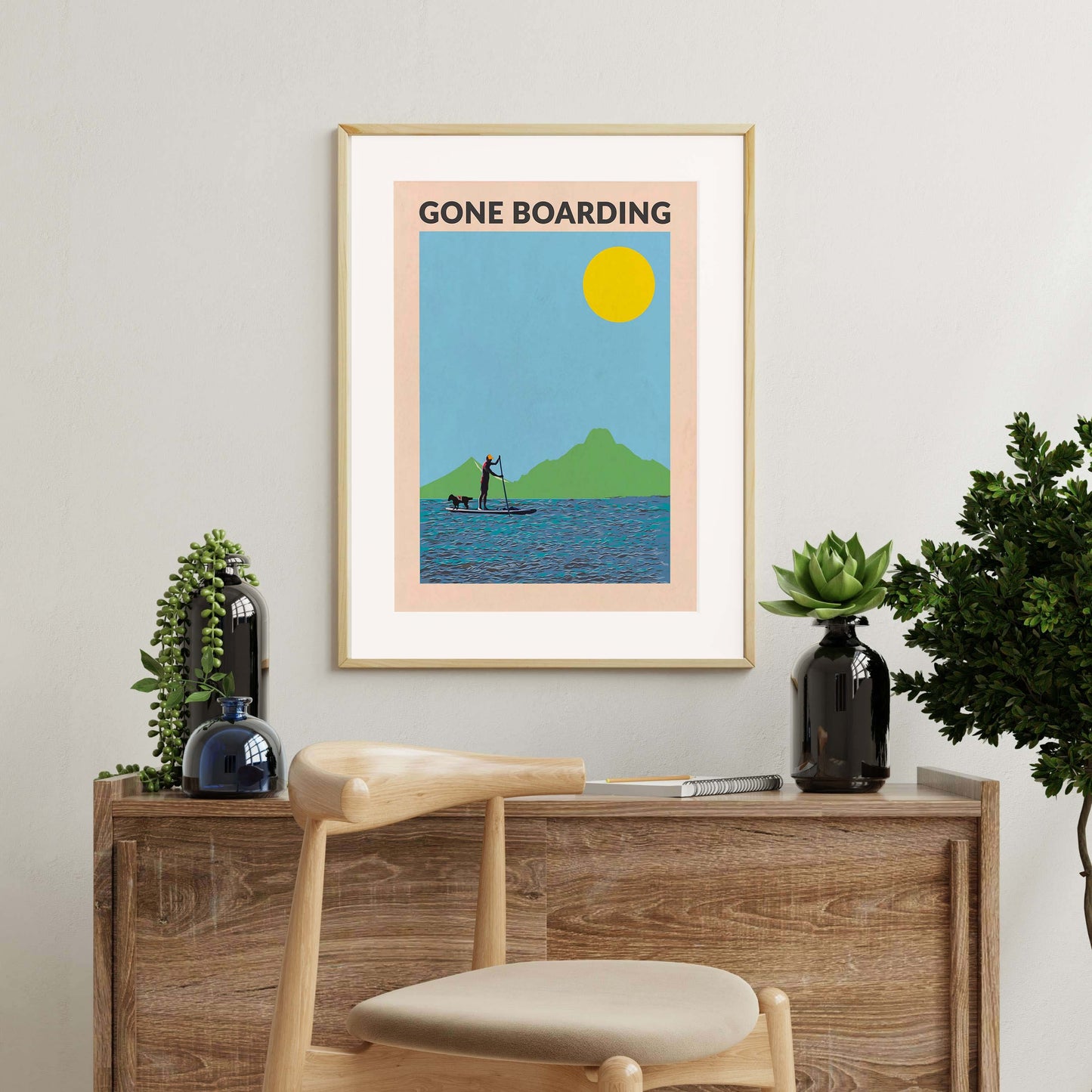GONE BOARDING MALE | PRINT