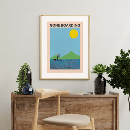 GONE BOARDING MALE | PRINT
