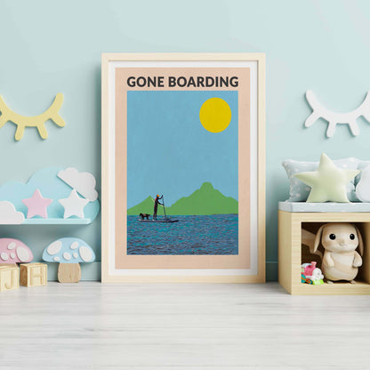 GONE BOARDING MALE | PRINT