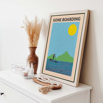 GONE BOARDING MALE | CANVAS