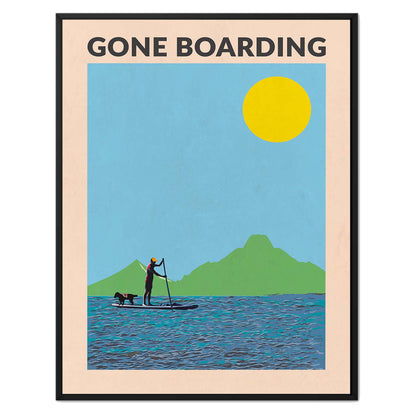 GONE BOARDING MALE | CANVAS