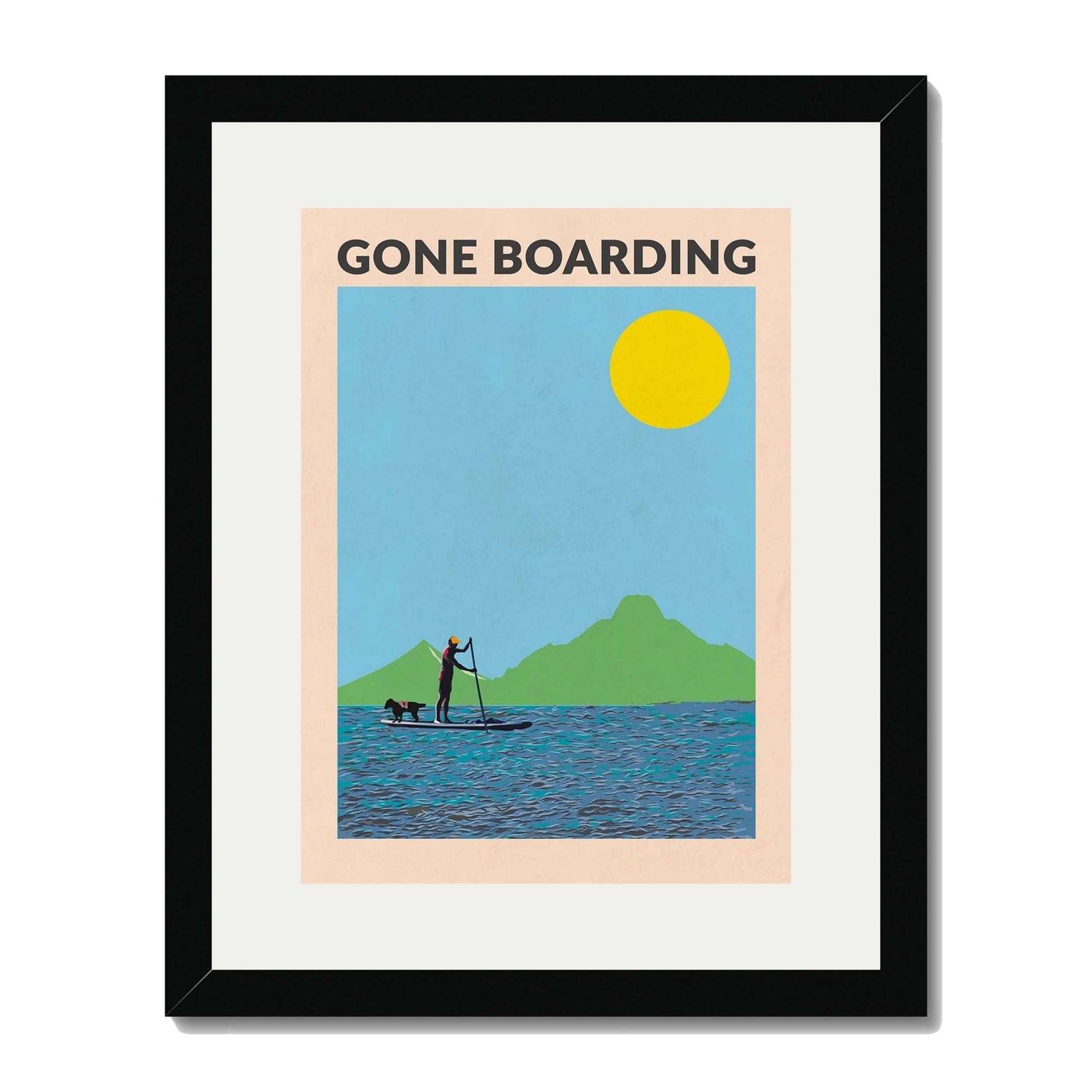 GONE BOARDING MALE | PRINT