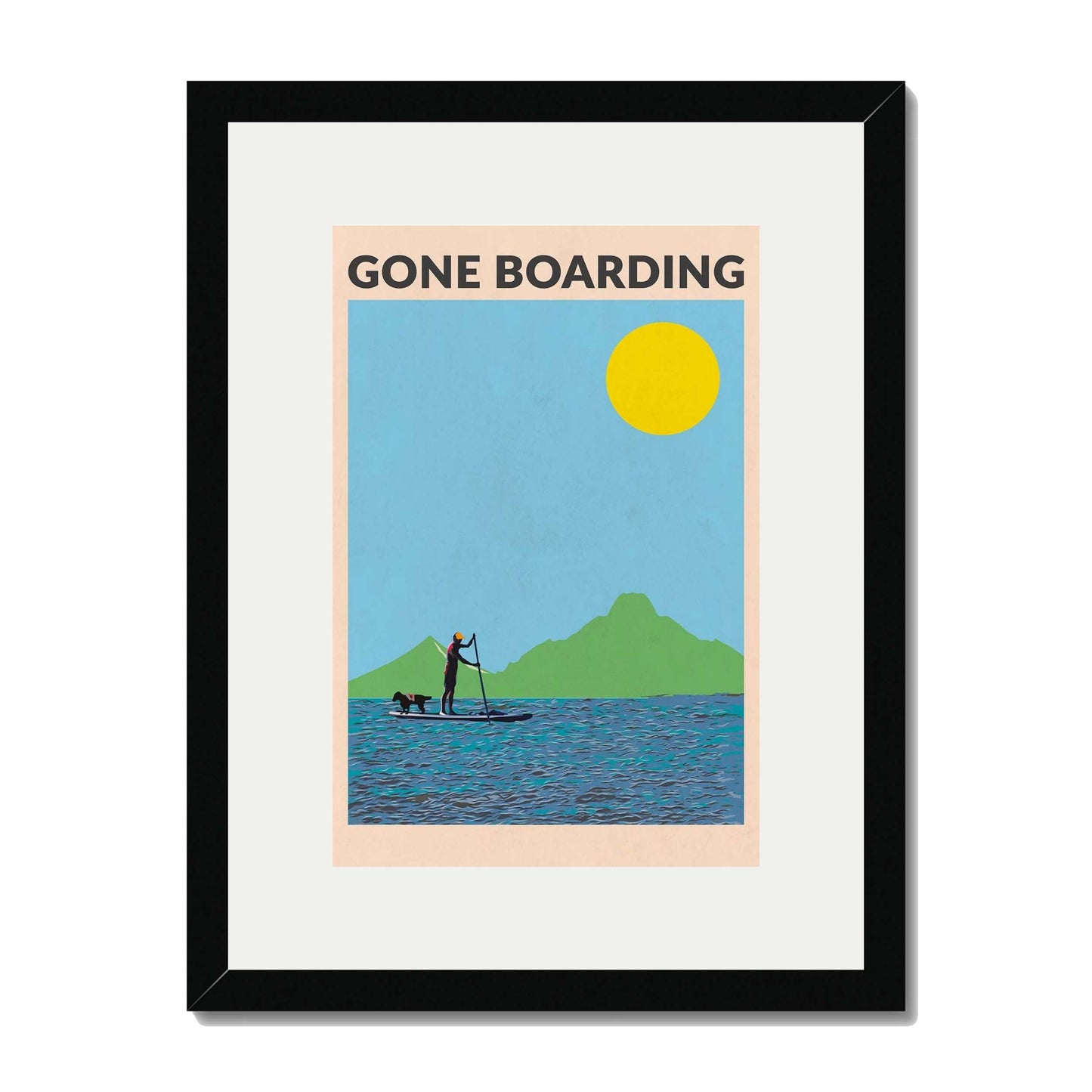 GONE BOARDING MALE | PRINT