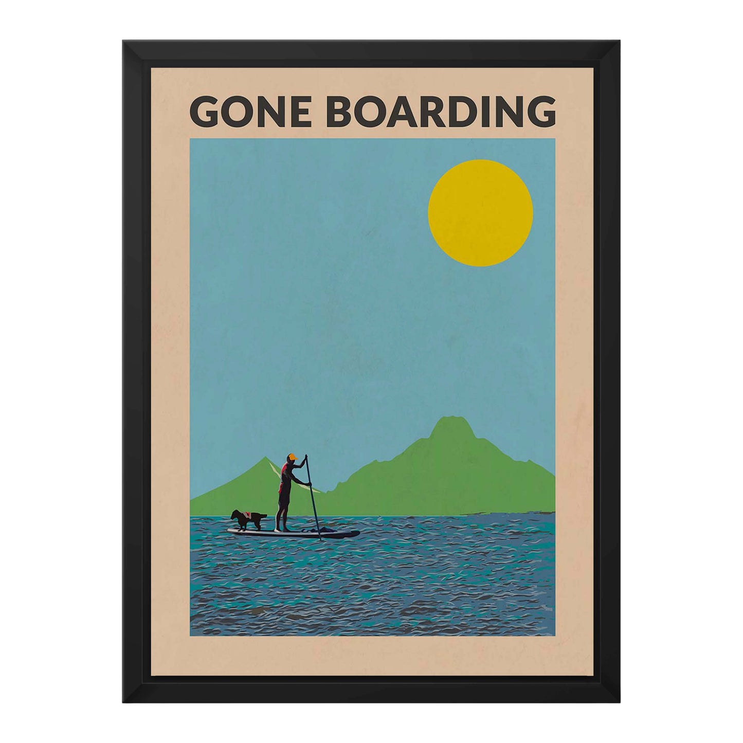 GONE BOARDING MALE | CANVAS