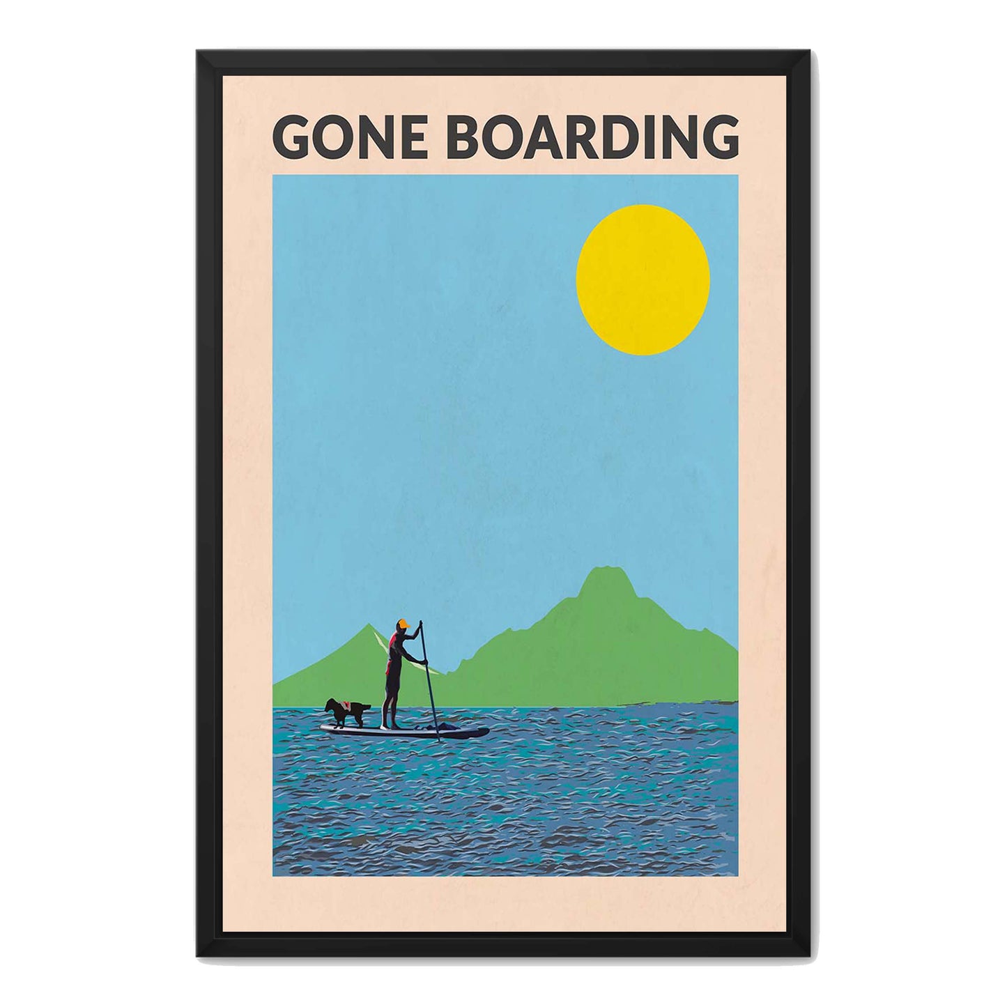 GONE BOARDING MALE | CANVAS