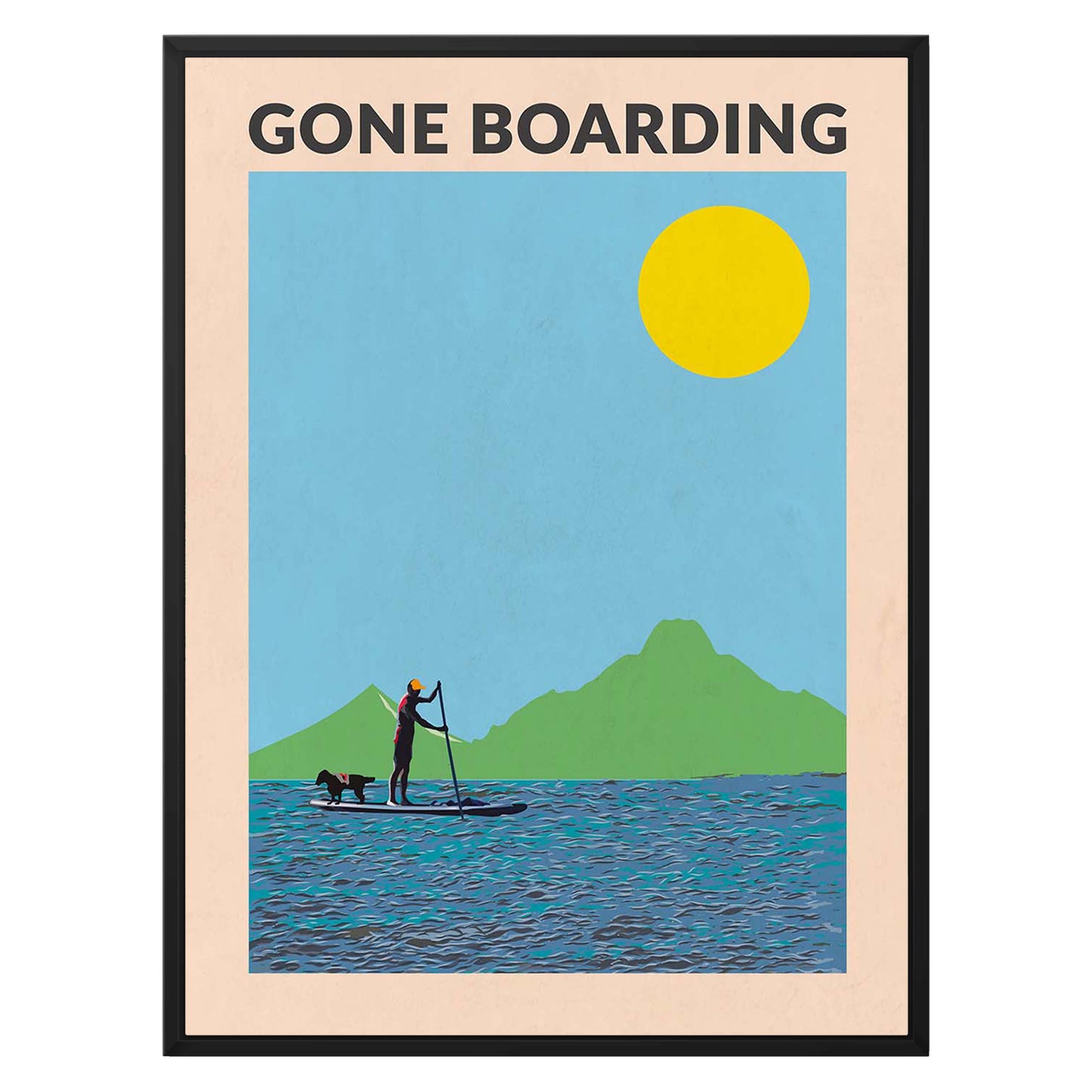 GONE BOARDING MALE | CANVAS