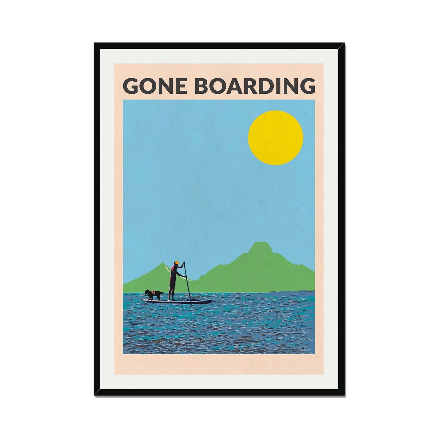 GONE BOARDING MALE | PRINT