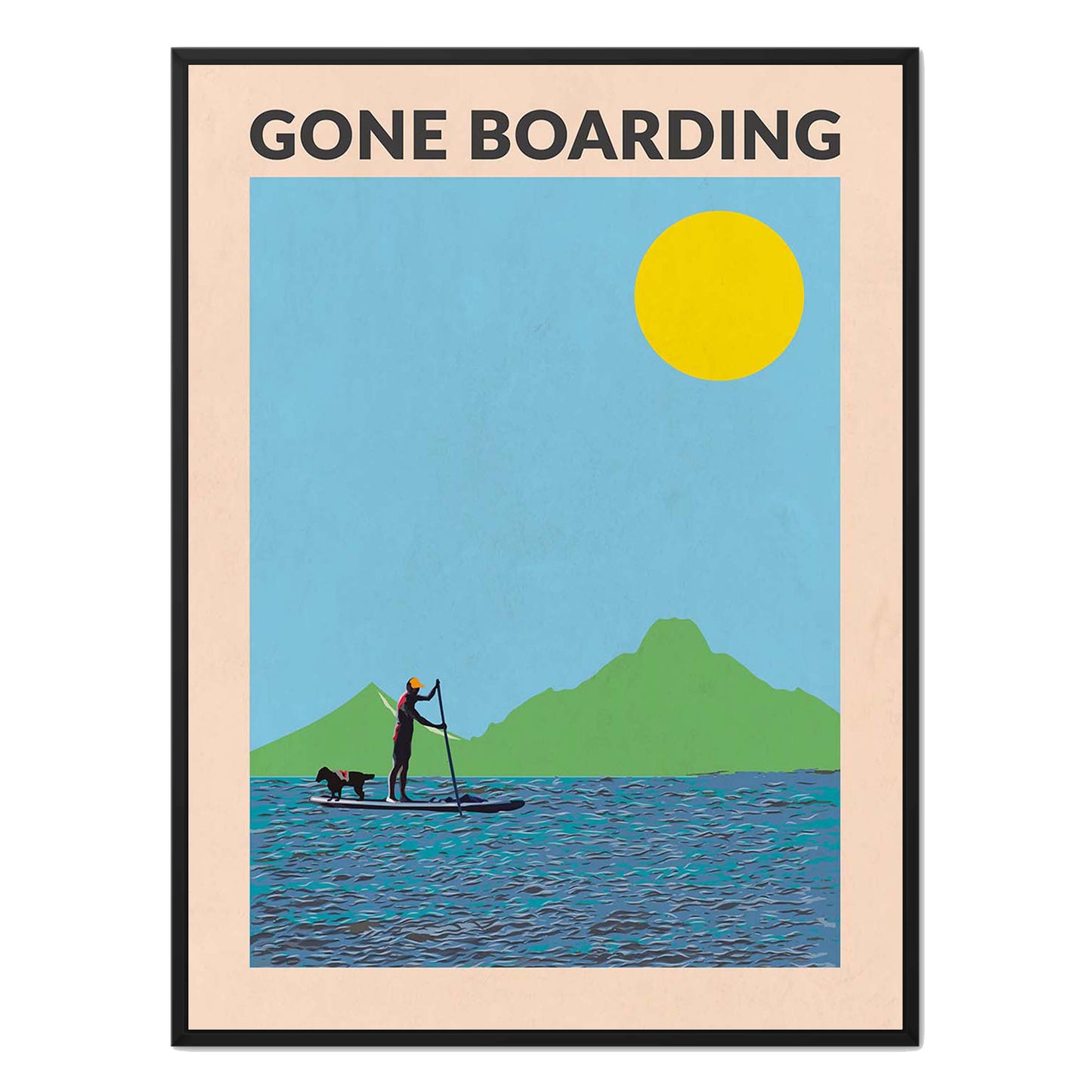 GONE BOARDING MALE | CANVAS