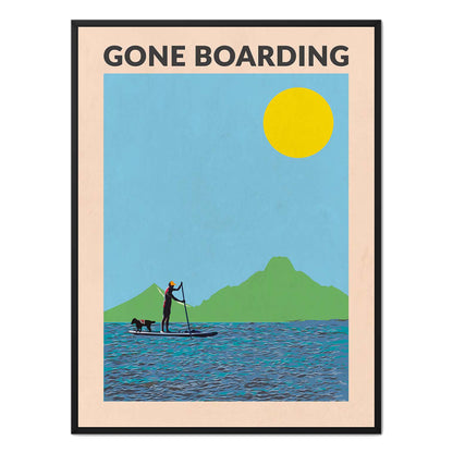 GONE BOARDING MALE | CANVAS