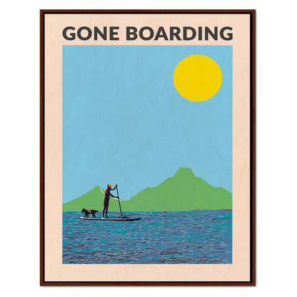 GONE BOARDING MALE | CANVAS