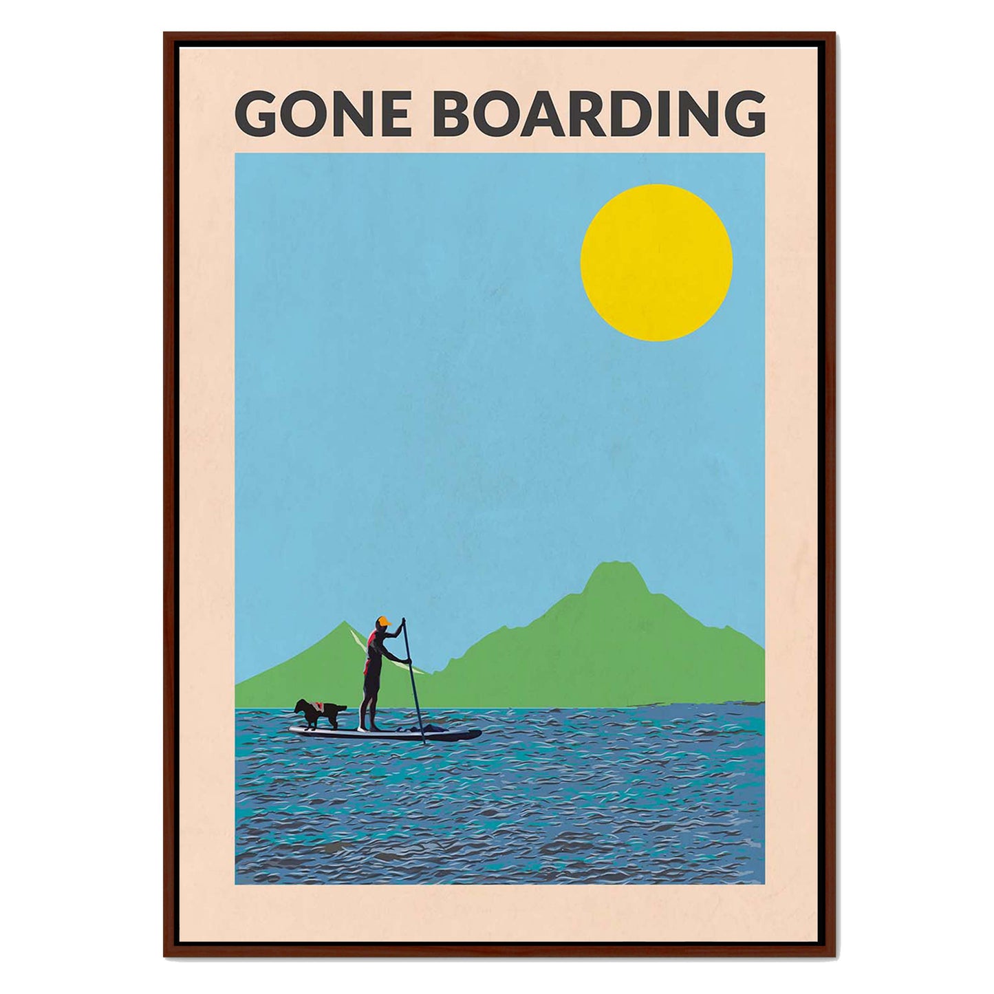 GONE BOARDING MALE | CANVAS