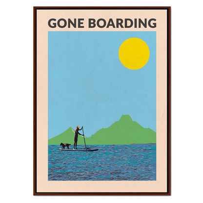 GONE BOARDING MALE | CANVAS
