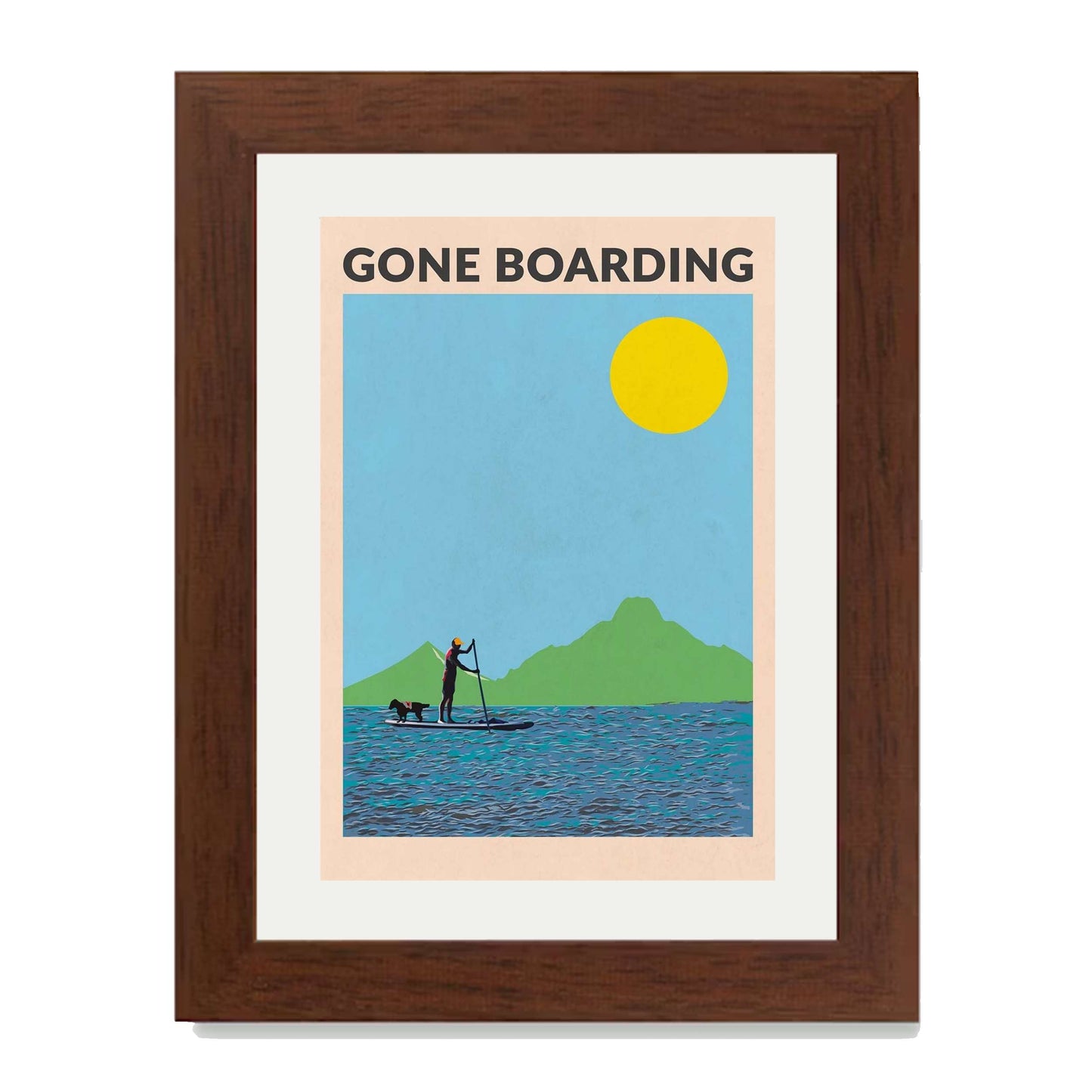 GONE BOARDING MALE | PRINT