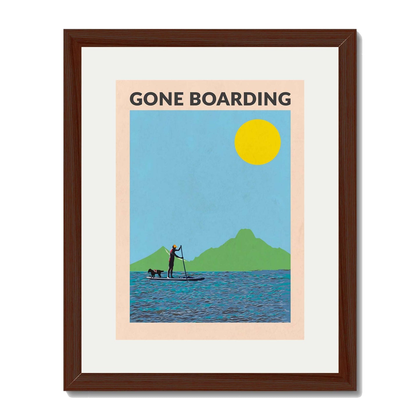 GONE BOARDING MALE | PRINT