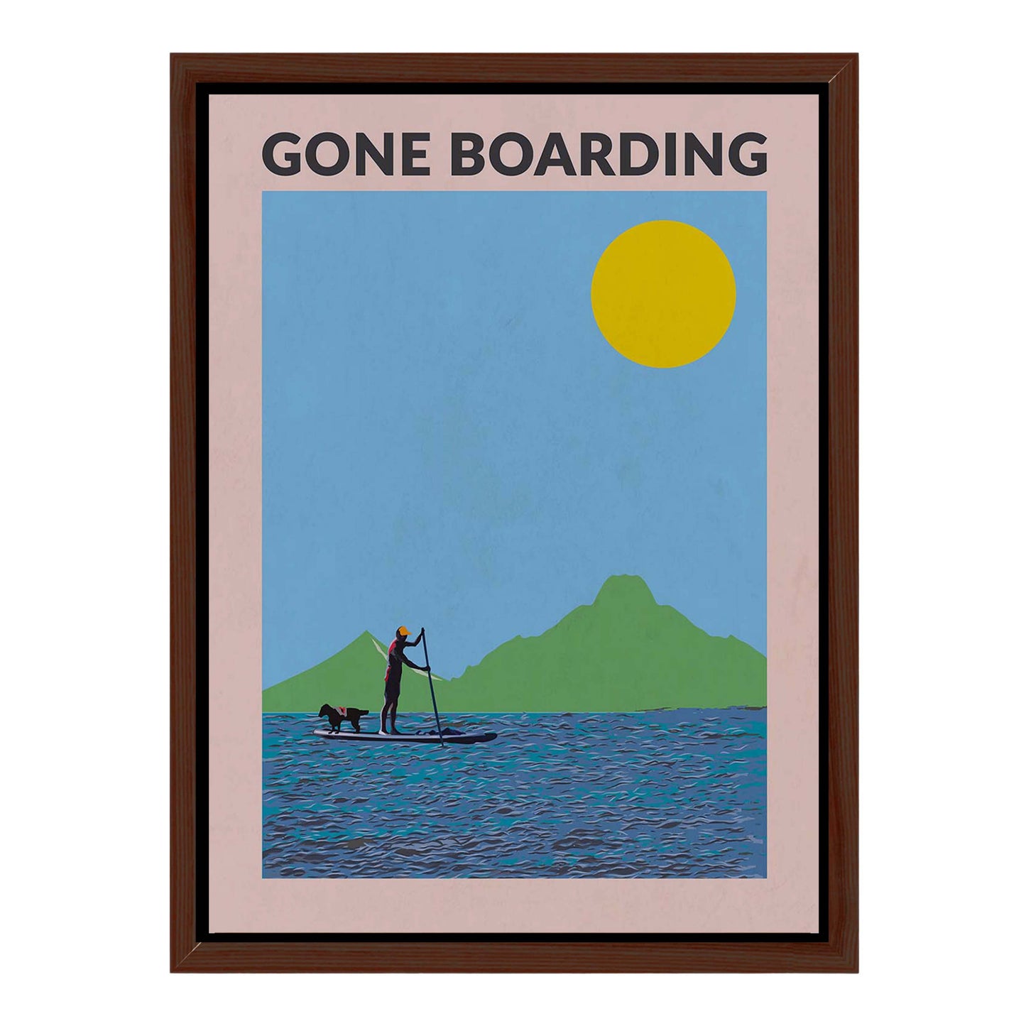 GONE BOARDING MALE | CANVAS