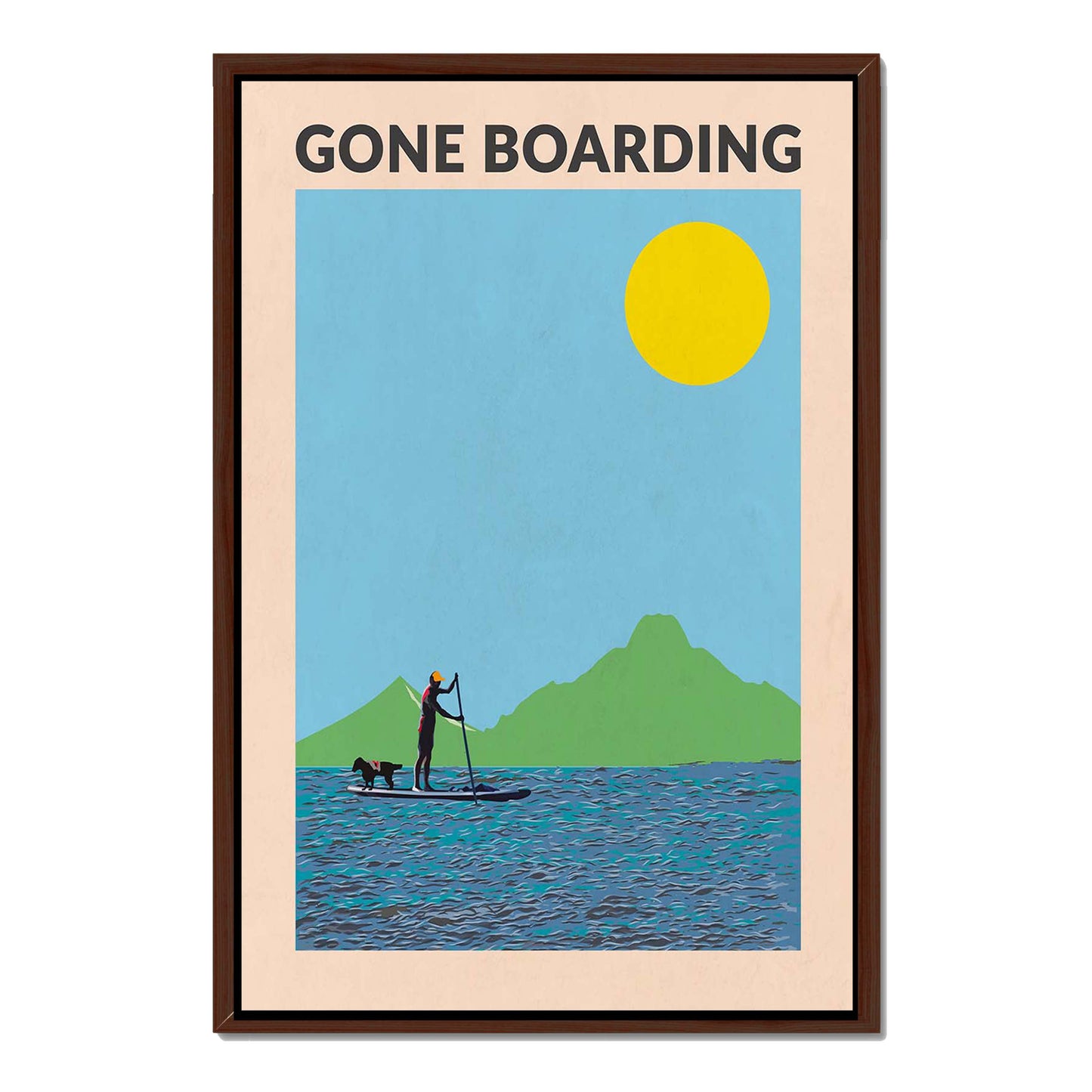 GONE BOARDING MALE | CANVAS