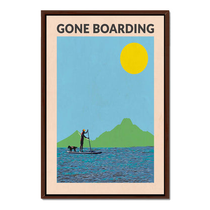 GONE BOARDING MALE | CANVAS
