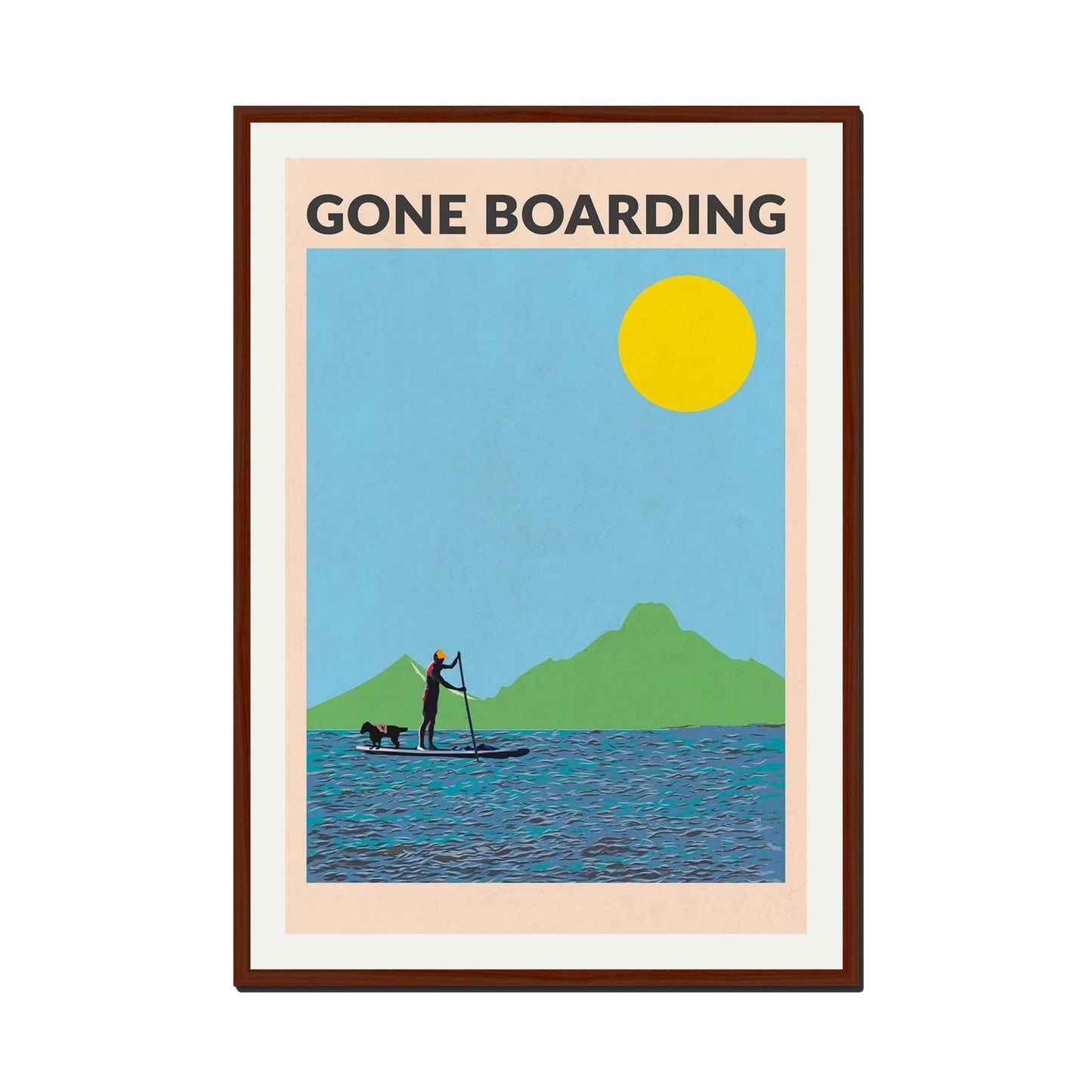 GONE BOARDING MALE | PRINT