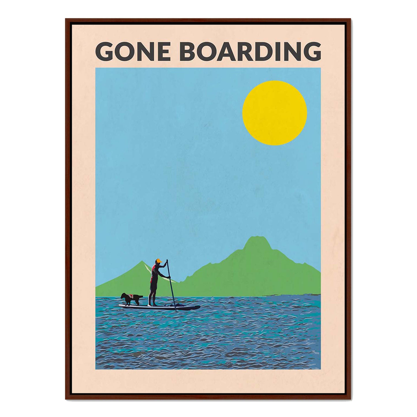 GONE BOARDING MALE | CANVAS