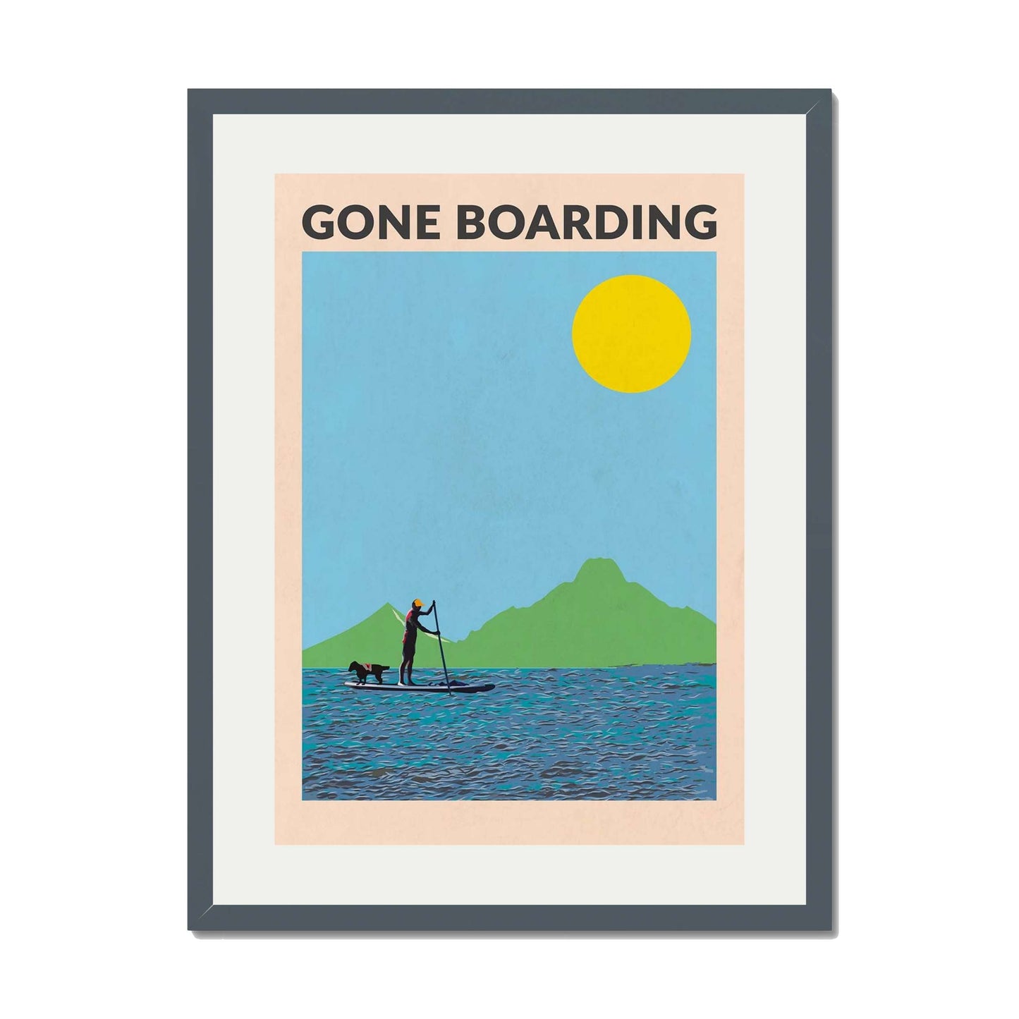 GONE BOARDING MALE | PRINT