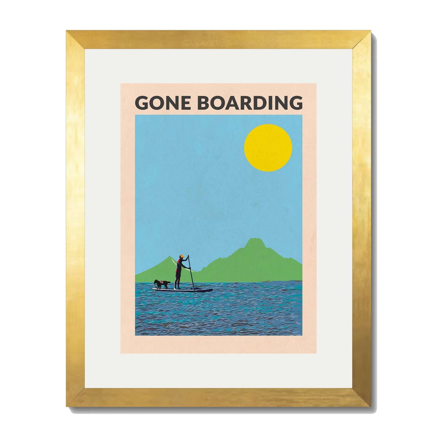 GONE BOARDING MALE | PRINT