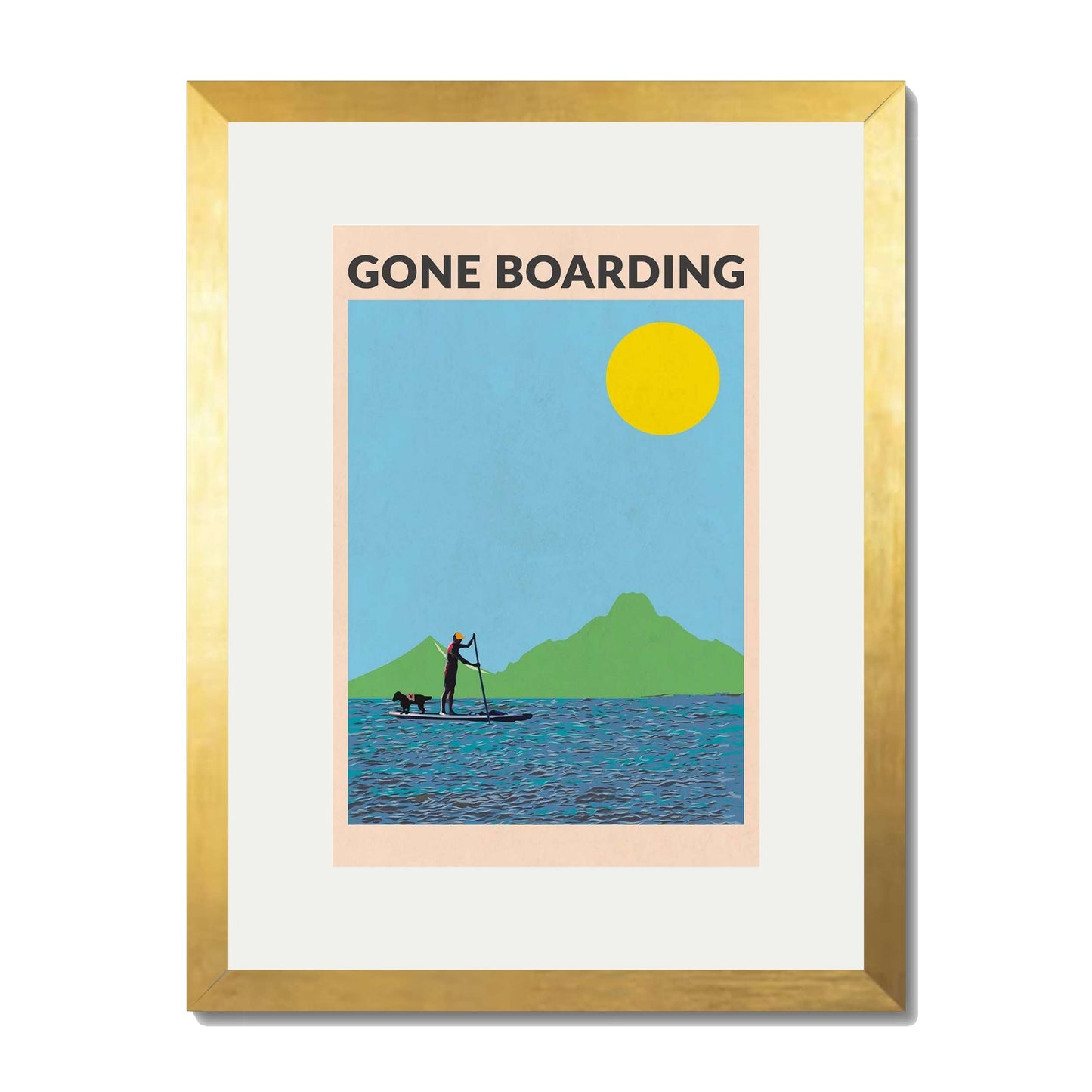 GONE BOARDING MALE | PRINT