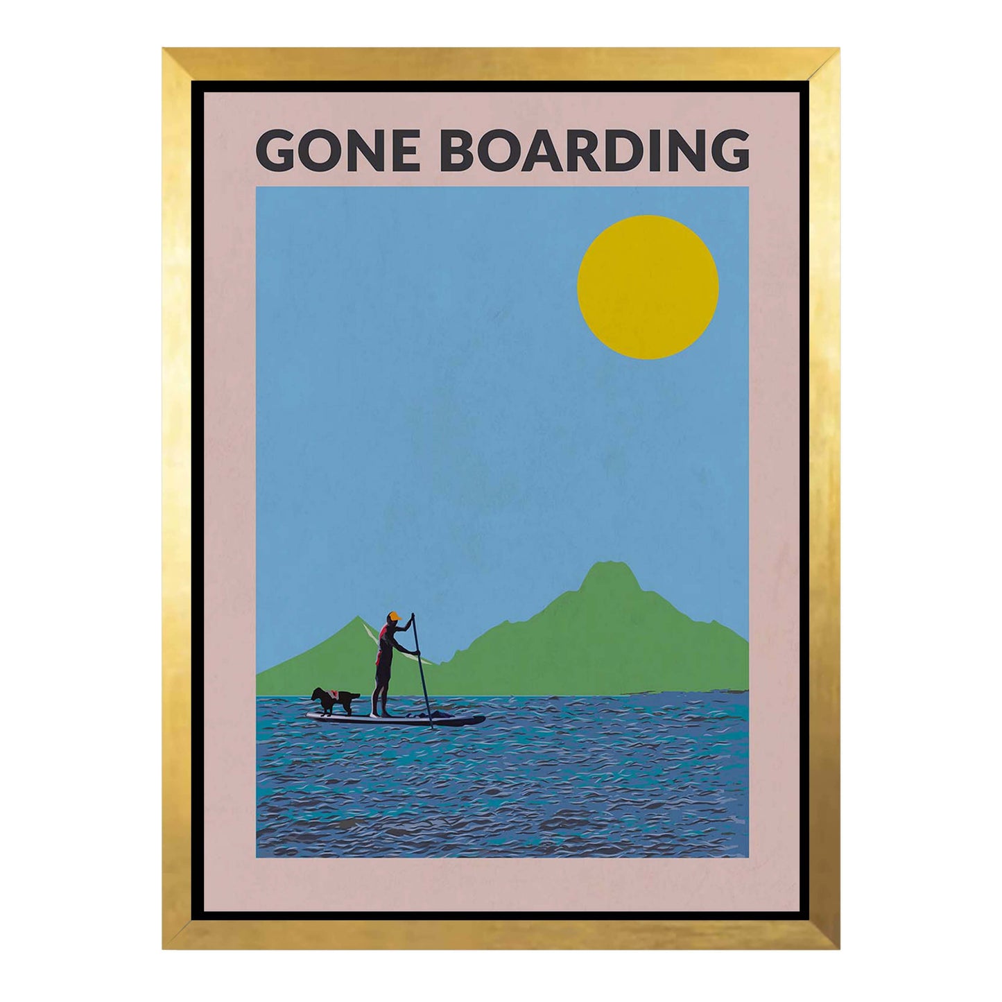 GONE BOARDING MALE | CANVAS