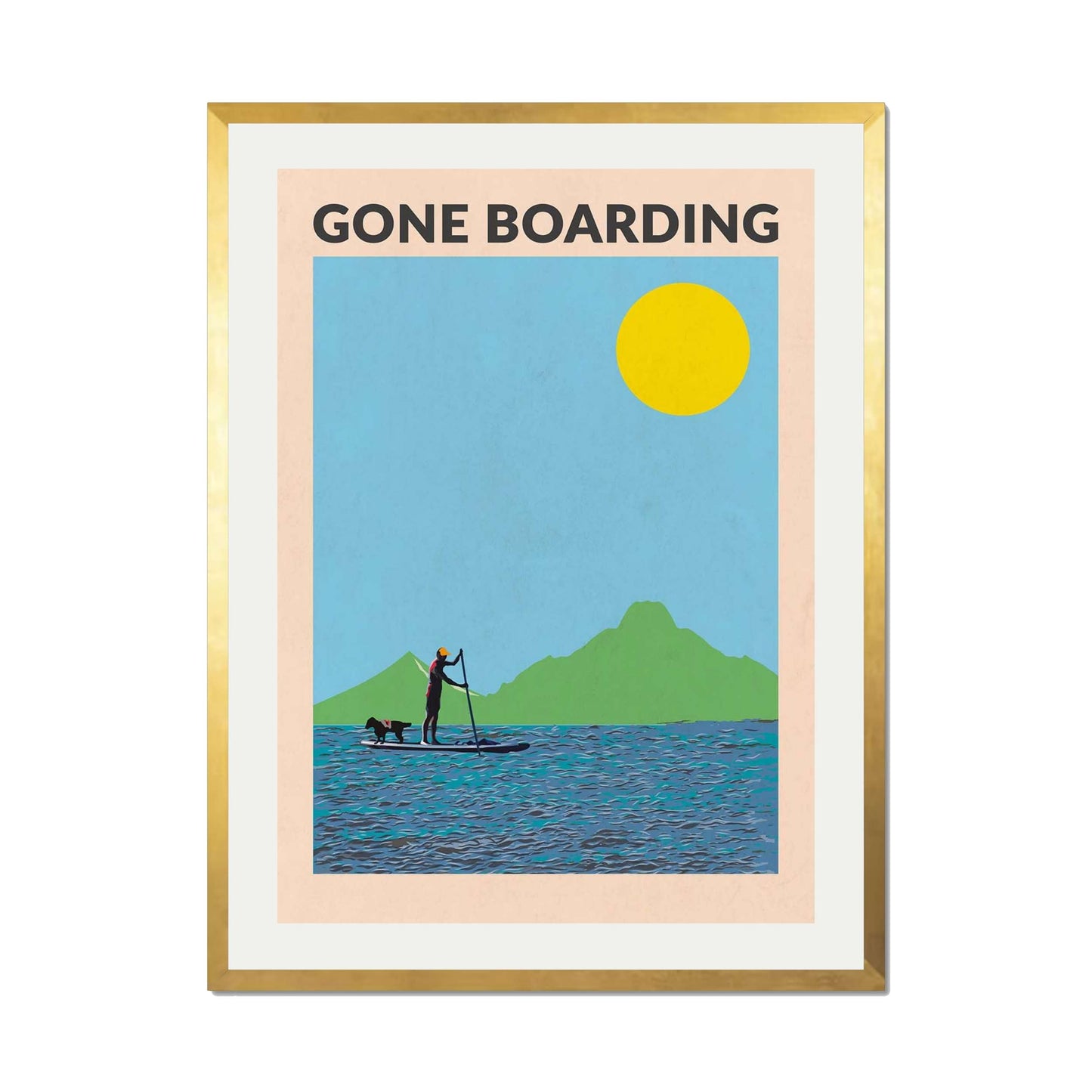 GONE BOARDING MALE | PRINT