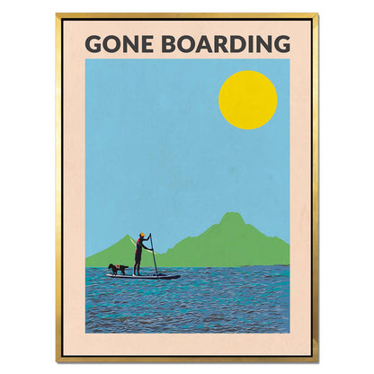 GONE BOARDING MALE | CANVAS