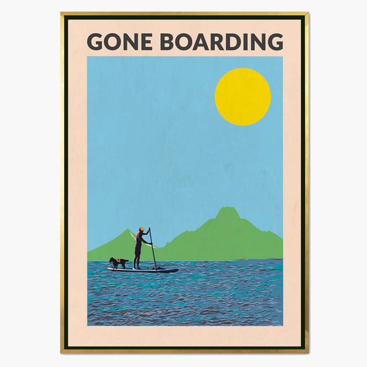 GONE BOARDING MALE | CANVAS