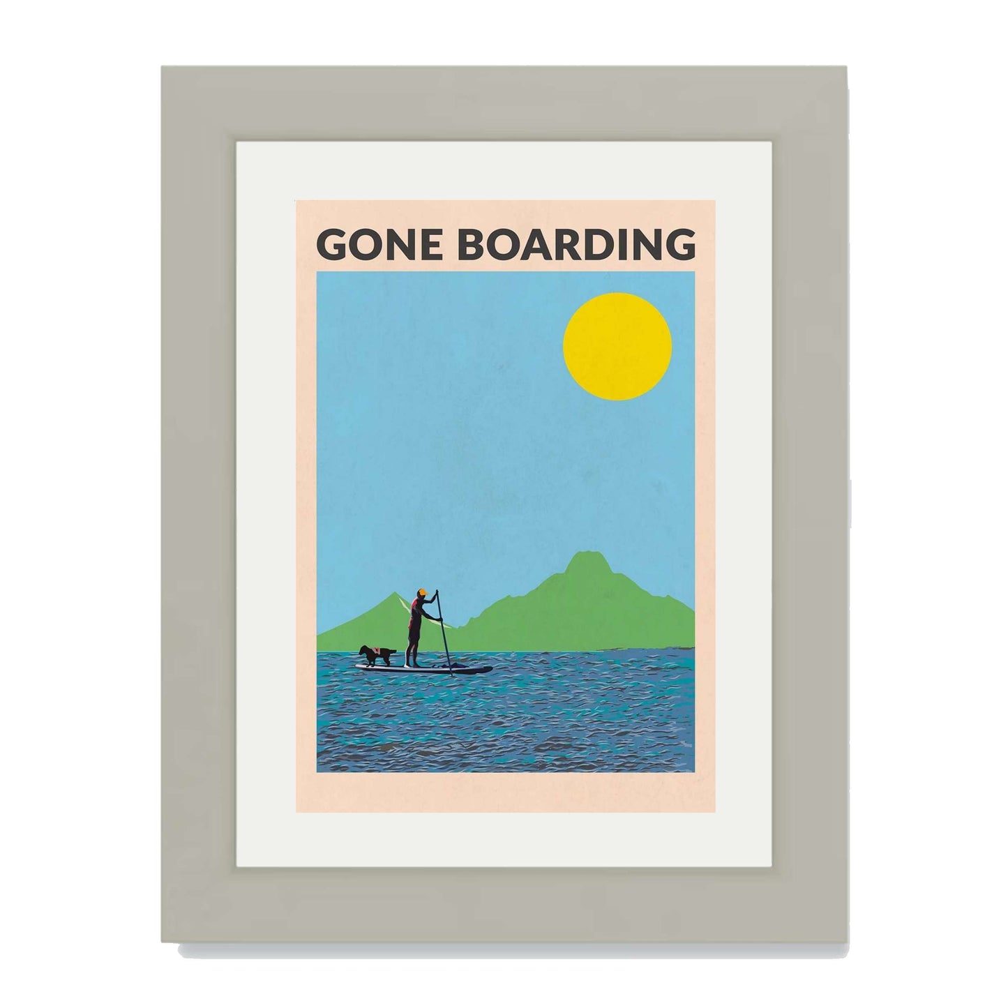 GONE BOARDING MALE | PRINT