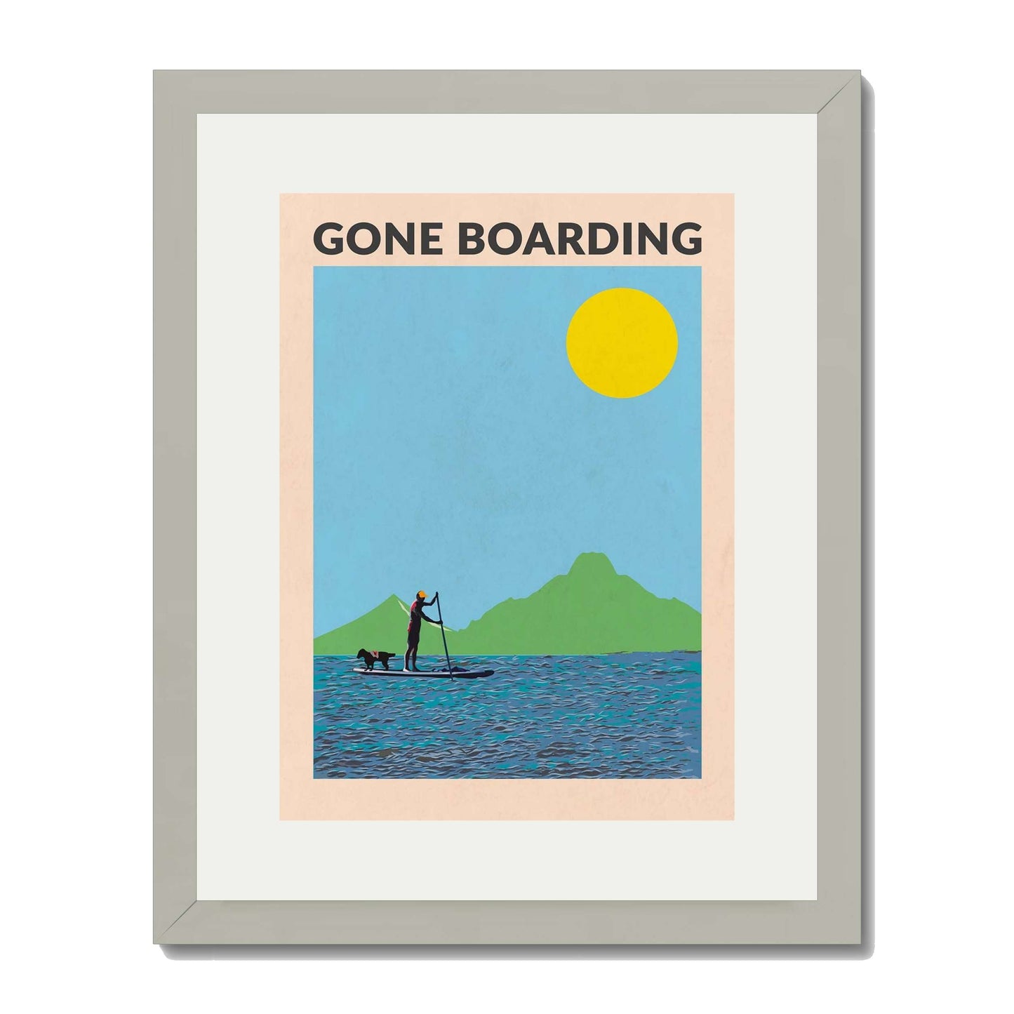 GONE BOARDING MALE | PRINT