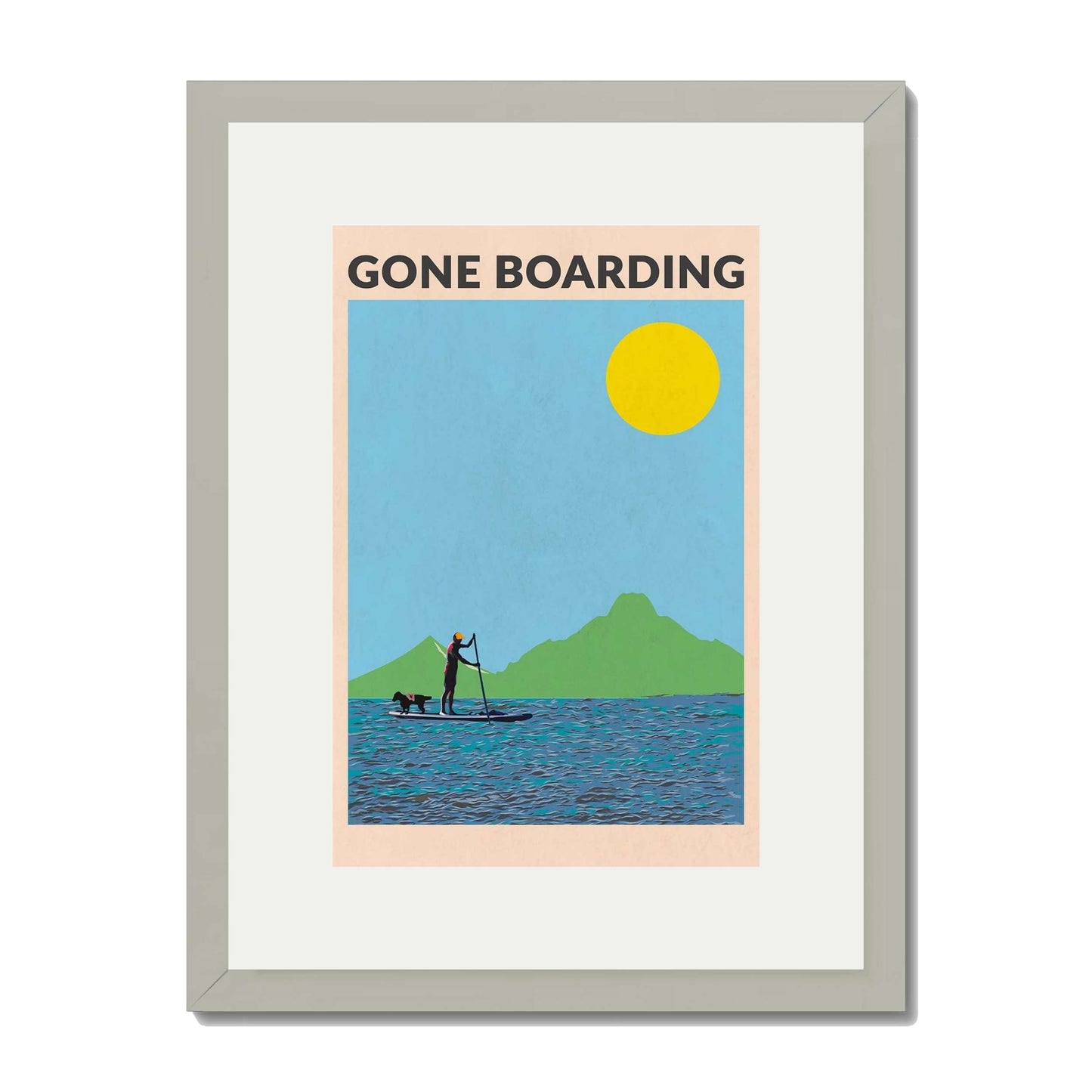 GONE BOARDING MALE | PRINT