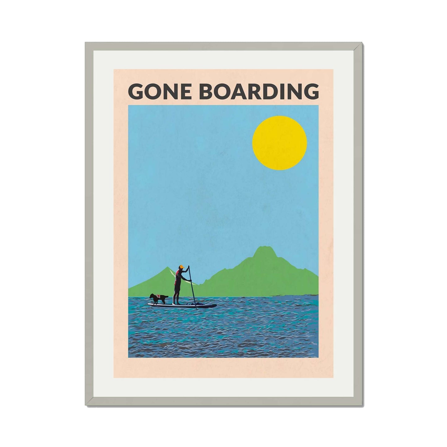 GONE BOARDING MALE | PRINT