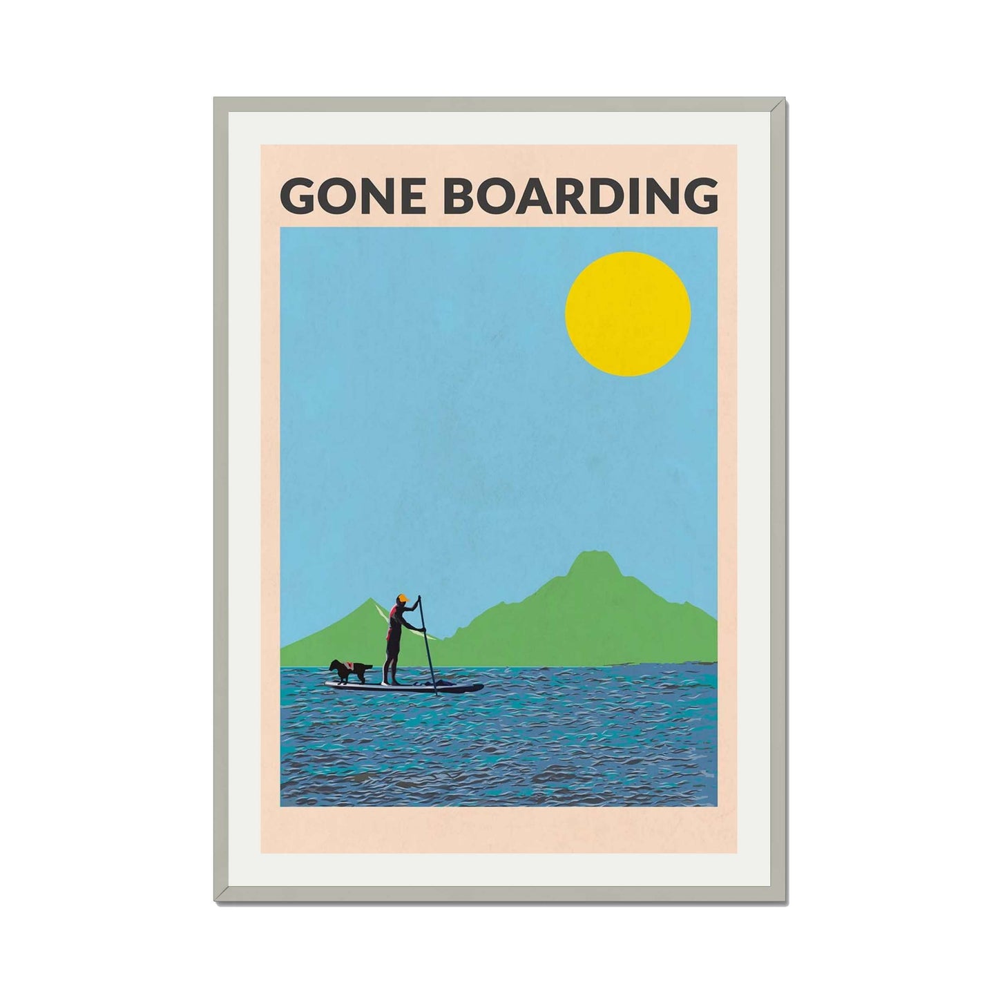 GONE BOARDING MALE | PRINT