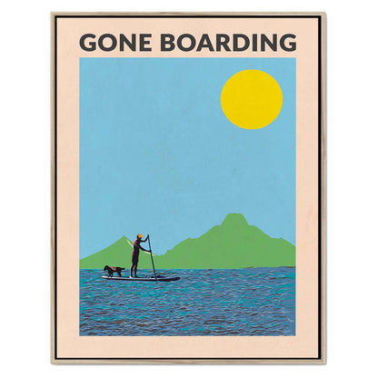 GONE BOARDING MALE | CANVAS